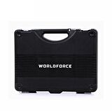 WorldForce 11501 Lokma Takımı 114 Parça S-Ultra 1/4''-1/2'' Uzatmalı Cırcır