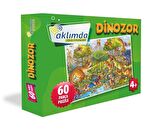 60 Parça Puzzle Dinozor