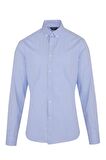 Mavi Slim Fit %100 Pamuk Gömlek | S