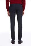 Lacivert Slim Fit Desenli Spor Pantolon | 38