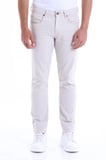 Bej Regular Fit Yüksek Bel Düz Paça Basic Kanvas Pantolon | 40