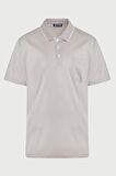 Gri Regular Fit %100 Pamuk Polo Yaka Tişört | S