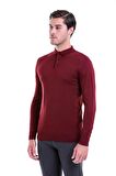 Kiremit Klasik Polo Yaka Regular  Fit Triko | S