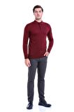 Kiremit Klasik Polo Yaka Regular  Fit Triko | S