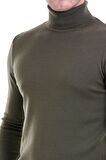 Çağla Balıkçı Yaka Regular Fit Triko Kazak | XL