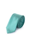 Yeşil 3 Desenli Micro Casual Kravat