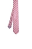 Pembe 2 Desenli Micro Casual Kravat