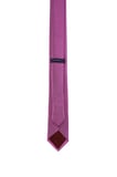 Pembe Desenli Klasik Micro Kravat | STD