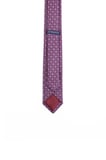 Lila 1 Desenli Micro Casual Kravat