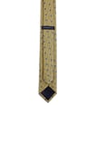 Gold 3 Desenli Micro Casual Kravat