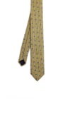 Gold 3 Desenli Micro Casual Kravat