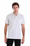 Kemik Regular Fit Düz 100% Pamuk Polo Yaka Tişört