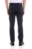 Lacivert Regular Fit Düz Yandan Cepli Basic Kanvas Pantolon | 44