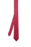 Bordo Düz Saten Kravat Mendil Set | STD
