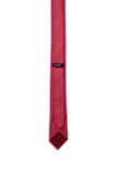 Bordo Düz Saten Kravat Mendil Set | STD