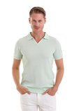 Mint Regular Fit Desenli Pamuklu Polo Yaka Casual Tişört