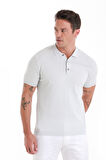 Gri Regular Fit Düz Polo Yaka Tişört | L