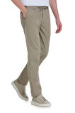 Olive Rahat Kesim Pamuklu Yandan Cepli Jogger Pantolon | 33
