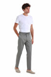 Yeşil Dinamik Fit Düz Yandan Cepli Jogger Pantolon | 34