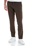 Haki Dinamik Fit Düz Yandan Cepli Jogger Pantolon | 34