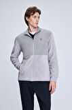 Gri Regular Fit Hakim Yaka Baharlık Mont | M