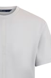 Gri Regular Fit Bisiklet Yaka Pamuklu Basic Tişört | XXL