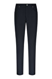 Lacivert Regular Fit 5 Cep Pamuklu Kanvas Pantolon | 33