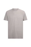 Bej Regular Fit Bisiklet Yaka Pamuklu Basic Tişört | XL
