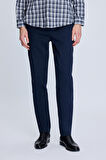 Lacivert Dinamik Fit Desenli Yandan Cepli Casual Jogger Pantolon | 33