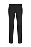 Antrasit Regular Fit Yandan Cepli Kumaş Pantolon | 40