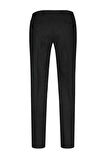 Antrasit Regular Fit Yandan Cepli Kumaş Pantolon | 40