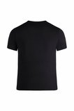 Siyah Regular Fit Bisiklet Yaka Tişört | M