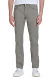 Haki Dinamik Fit 5 Cep Basic Kanvas Pantolon | 34
