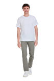 Haki Dinamik Fit 5 Cep Basic Kanvas Pantolon | 34