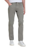 Haki Dinamik Fit 5 Cep Basic Kanvas Pantolon | 34