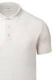 Ekru Regular Fit Polo Yaka Rayon Tişört | M