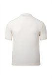 Ekru Regular Fit Polo Yaka Rayon Tişört | M
