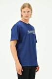 Erkek Nakış Baskılı Spor Oversize Tişört tshirt