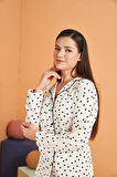 PJS Kadın Beyaz Pijama Takımı 28022 