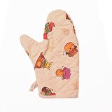 Molinella Yanmaz Kapitone Duck Kumaş Renkli Fırın Eldiveni 20x27 cm Tekli