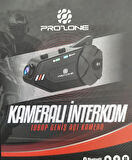Prozone Kameralı Kask Kulaklığı Interkom Sistemi