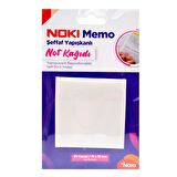 Noki Memo 75x75 Şeffaf Yapışkanlı Not Kağıdı 50 Yaprak (12300)