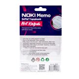 Noki Memo 75x75 Şeffaf Yapışkanlı Not Kağıdı 50 Yaprak (12300)