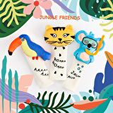 Milk&Moo Çocuk Emniyet Kemeri Aksesuarı 3 lü set Jungle