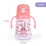Milk&Moo Çelik Küçük Çocuk Matarası Çançin 360 ml