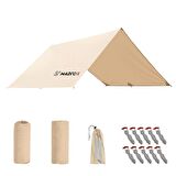Madfox OEM Tarp 4x3 mt [ Güneş ve Rüzgar Koruma Brandası ]