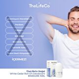 TheLifeCo Doğal Roll-on Deodorant Cherish 60ml + White Cedar 60ml + White Flowers 60ml