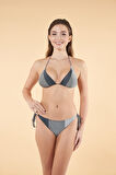 Estiva Concept Parçalı Üçgen Bikini - Gri