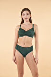 Estiva Toparlayıcı Balenli Bikini Takımı - Yeşil