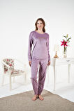 Kadın Kışlık Kadife Pijama Takımı